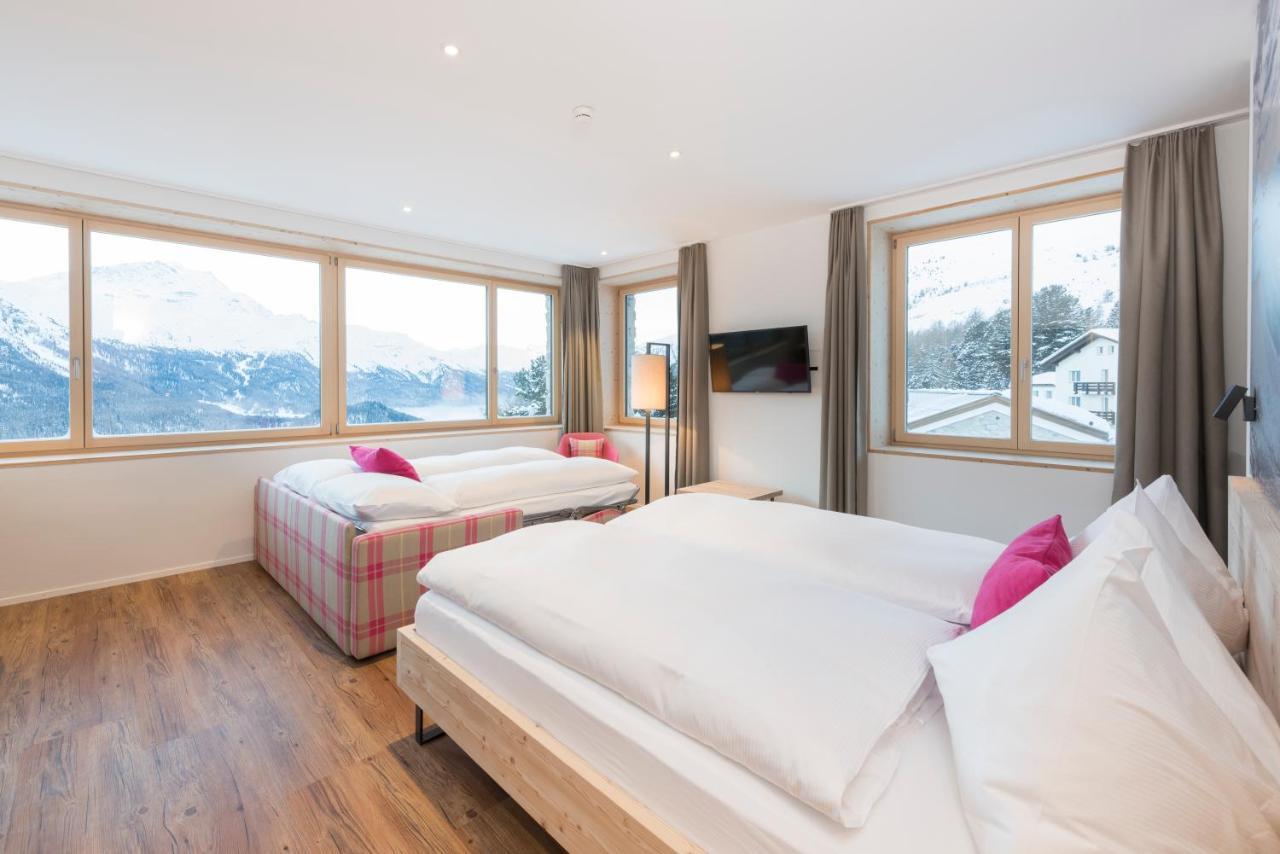Randolins Familienresort Sankt Moritz Buitenkant foto