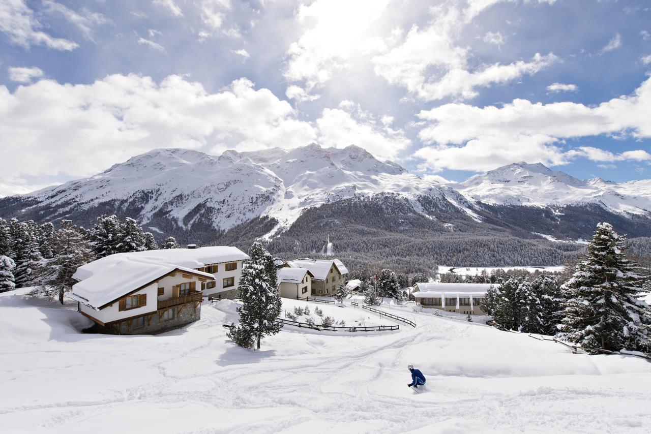 Randolins Familienresort Sankt Moritz Buitenkant foto