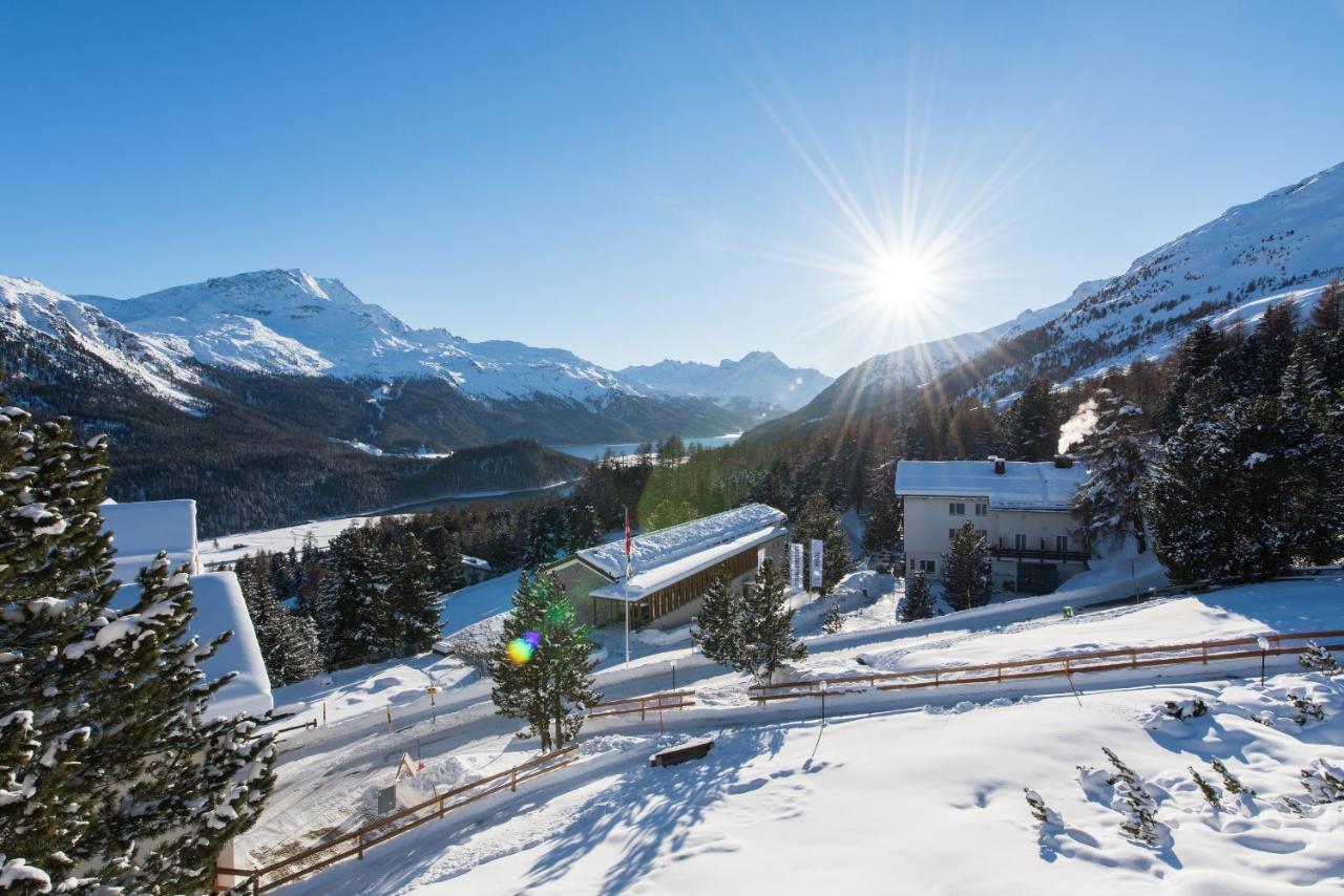 Randolins Familienresort Sankt Moritz Buitenkant foto