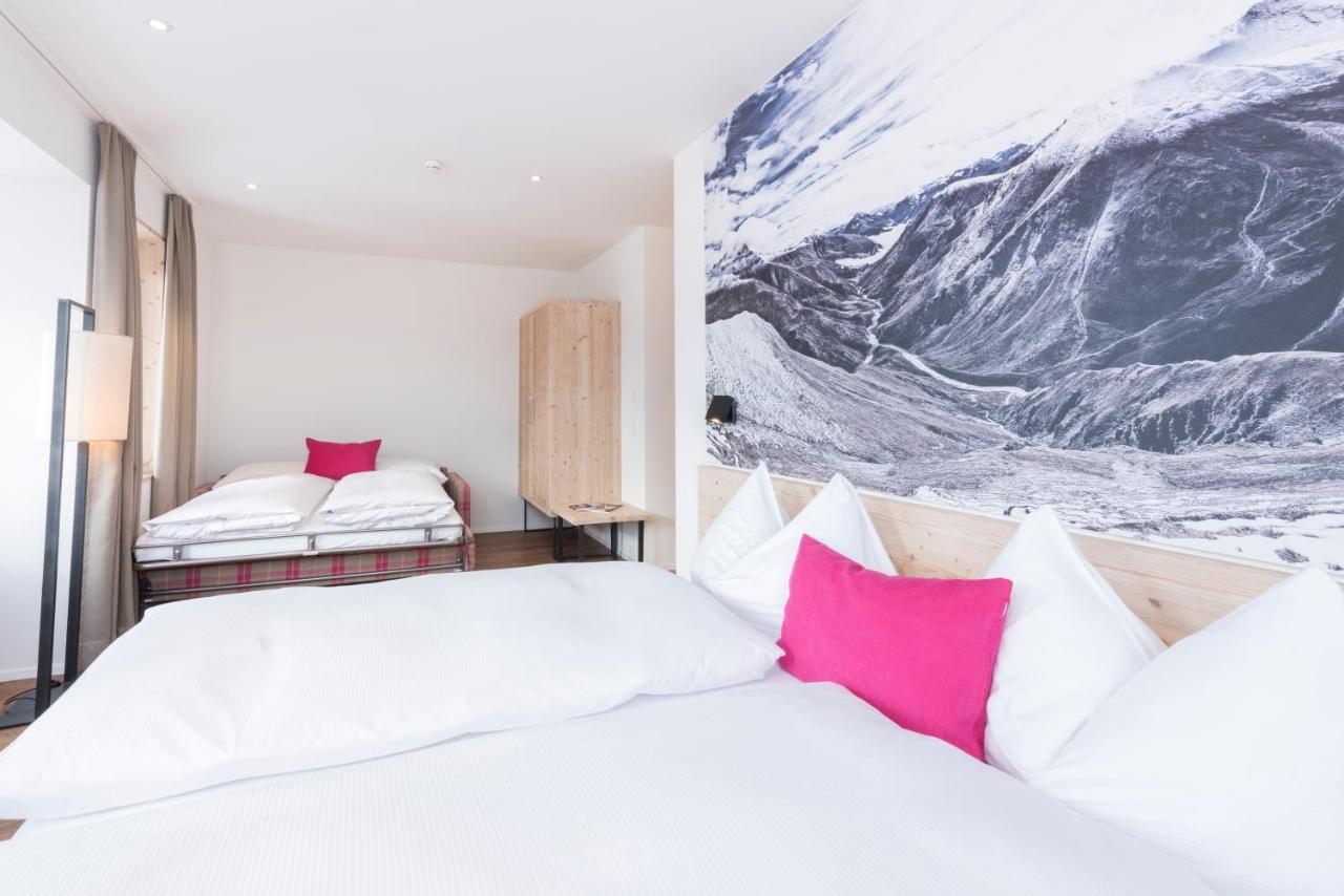 Randolins Familienresort Sankt Moritz Buitenkant foto