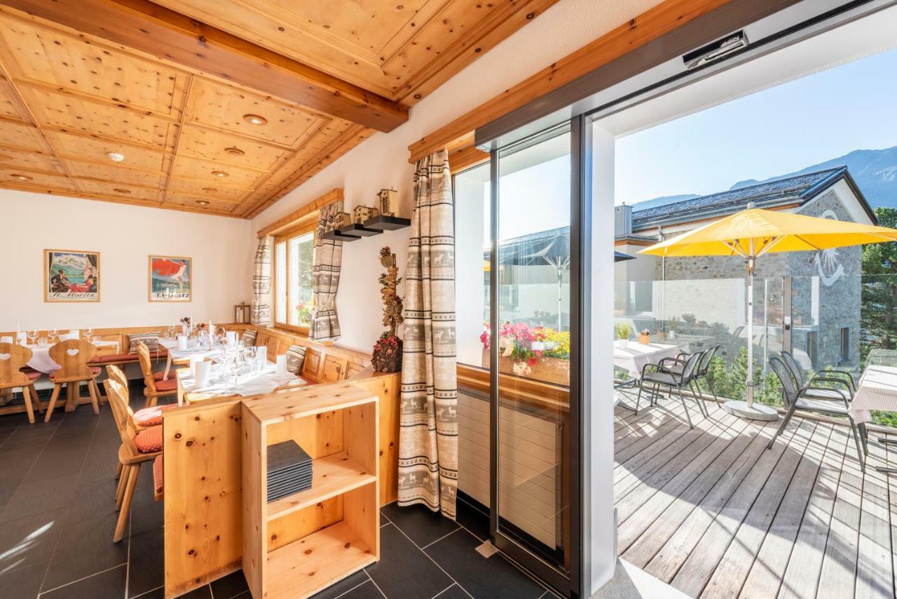 Randolins Familienresort Sankt Moritz Buitenkant foto