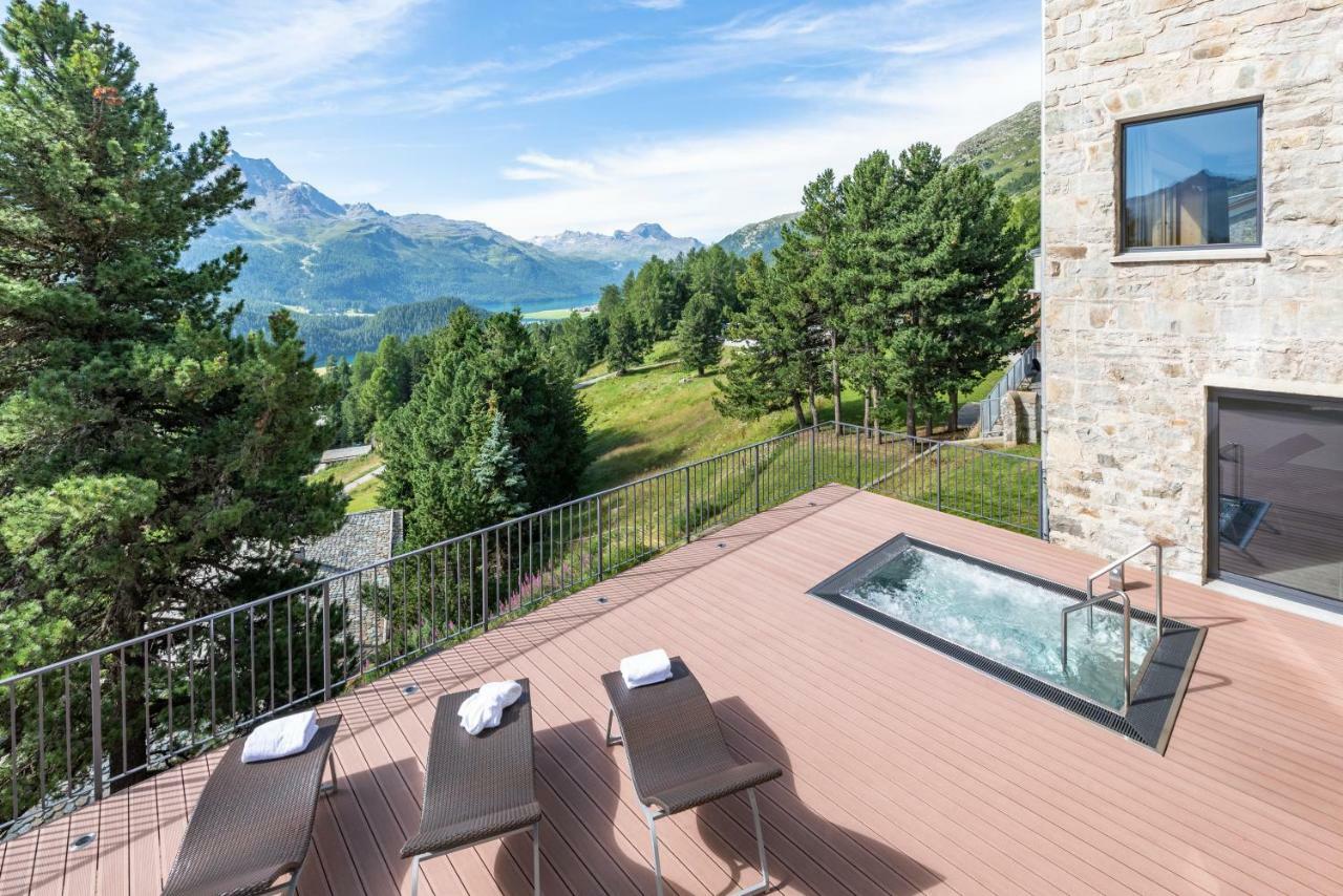 Randolins Familienresort Sankt Moritz Buitenkant foto